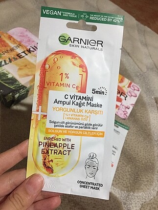 Garnier Garnier ampul maske