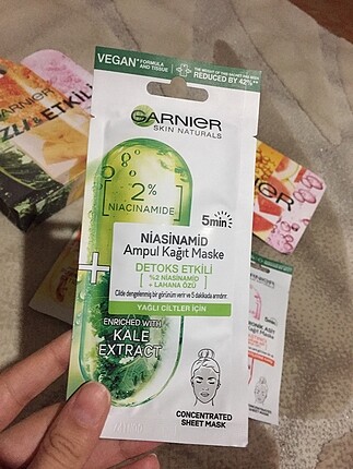  Beden Garnier ampul maske