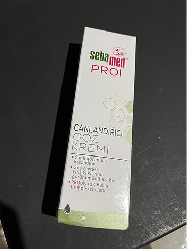 Sebamed Pro Göz Kremi Canlandırıcı