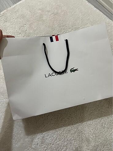 lacoste karton çanta