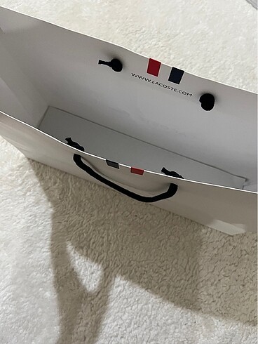Lacoste lacoste karton çanta