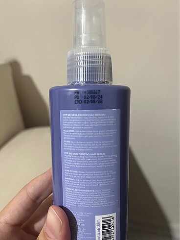 Hyp Me Nemlendirici Hyaluron Saç Serumu - Görsel 2