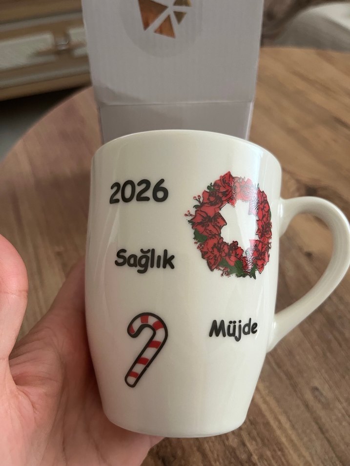 Seramik Kupa - Görsel 2