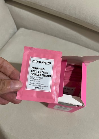 maruderm Arındırıcı Meyve Enzimli Toz Peeling - Görsel 2