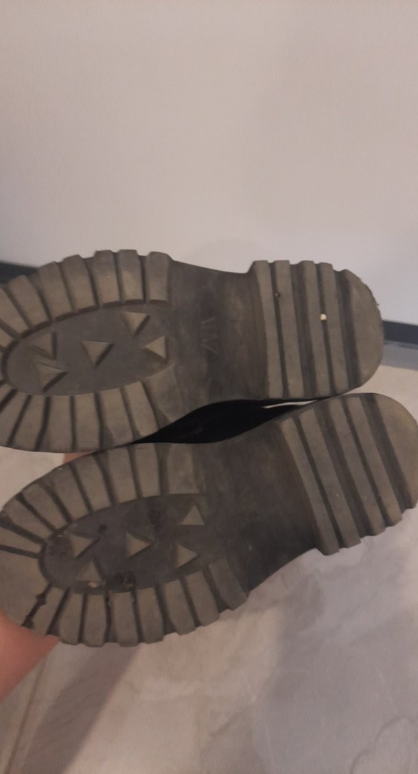 Kadın Siyah Parlak Tokalı Loafer - Görsel 3