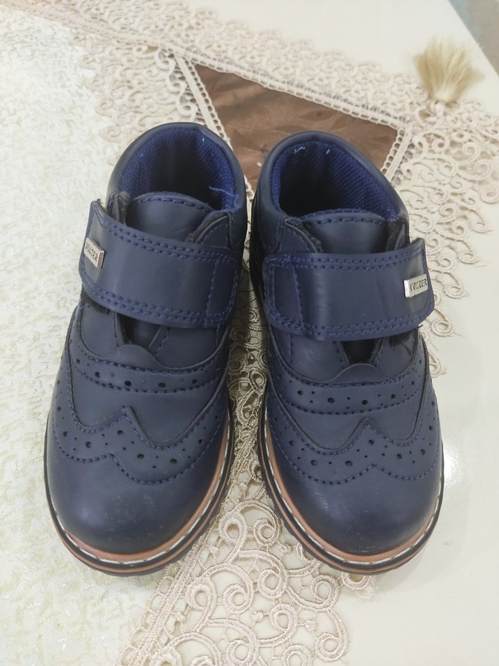 Mavi Rugan Tokalı Erkek Çocuk Ayakkabısı - Görsel 2