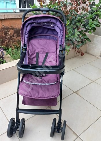 Koyu Mor Bebek Arabası