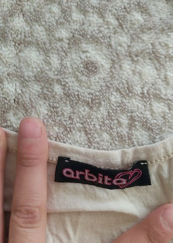 Dantel Detaylı Pembe Baskılı Hamile Tişörtü - Görsel 8