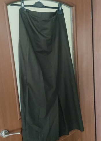 Siyah Piliseli Uzun Kadın Etek - Görsel 9