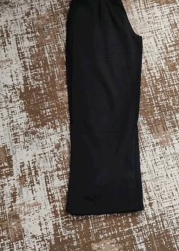 Siyah Kadın Midi Kumaş Pantolon Velcro - Görsel 10