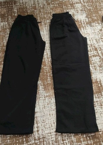 Siyah Kadın Midi Kumaş Pantolon Velcro - Görsel 2