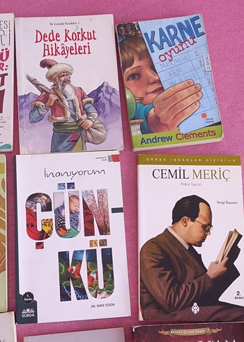 Beden Çeşitli kitaplar seti