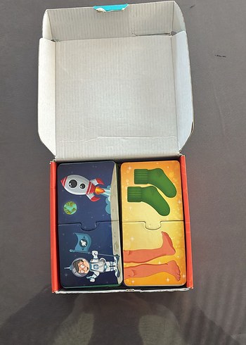 Bağlantı Kurma 48 Kartlı Renkli Puzzle - Görsel 3