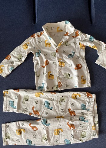 LCW Baskılı çocuk Pijama Takımı - Görsel 2