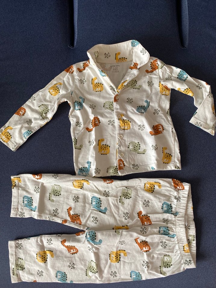 LCW Baskılı çocuk Pijama Takımı - Görsel 2