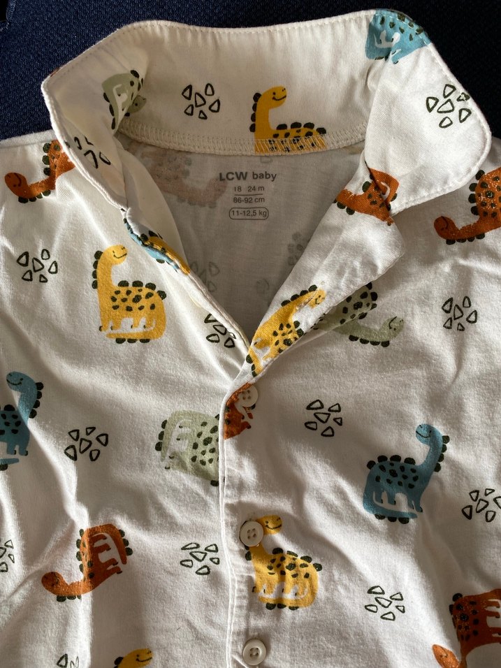 LCW Baskılı çocuk Pijama Takımı - Görsel 3