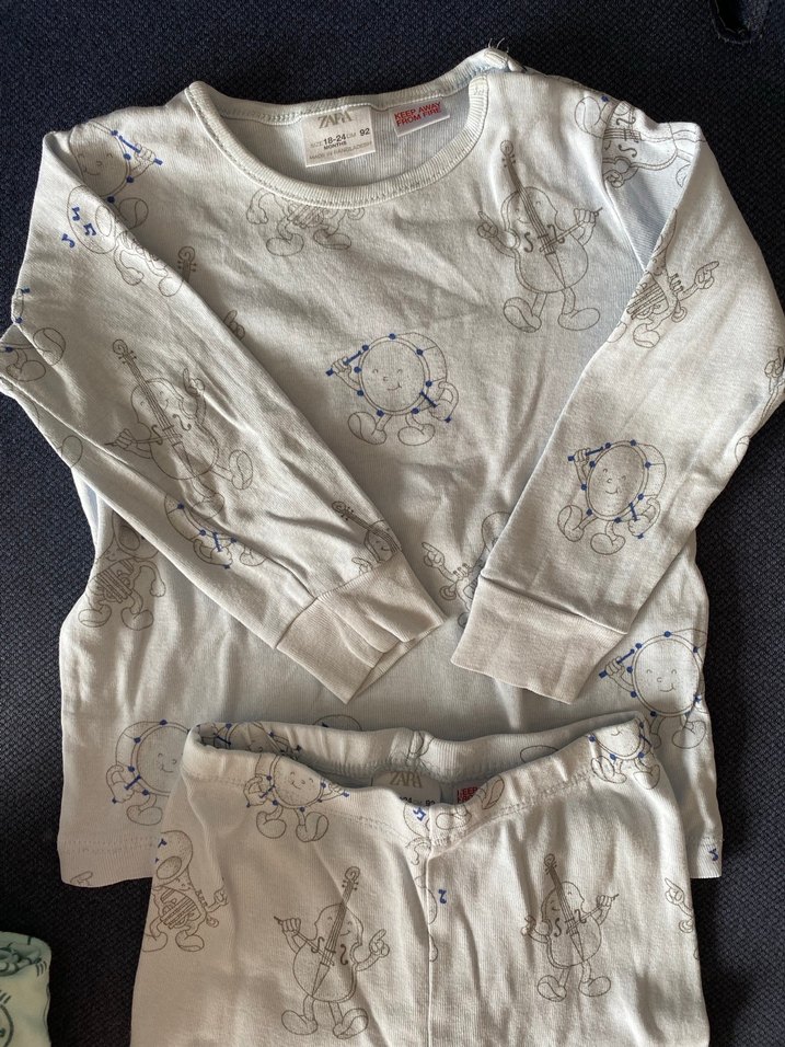 Zara  Pijama Takımı 18-24 ay - Görsel 3