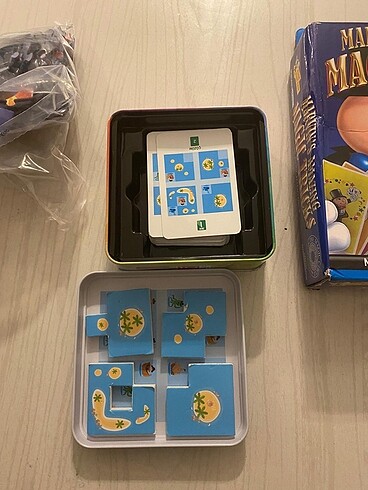 Beden Yap boz 2 adet ve manyetik kartlı oyun
