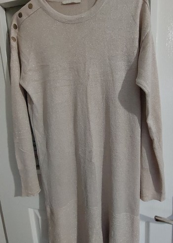 LC Waikiki Bej Kadın Uzun tunik
