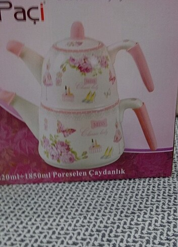 Porselen çaydanlık 