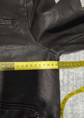 KOTON SİYAH SUNİ DERİ MONT - Görsel 6