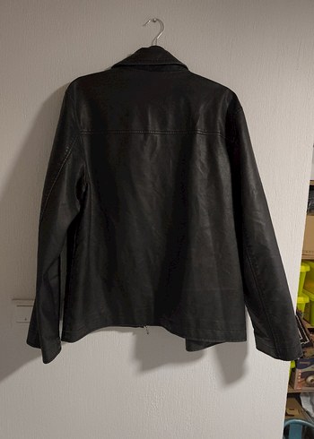 KOTON SİYAH SUNİ DERİ MONT - Görsel 3