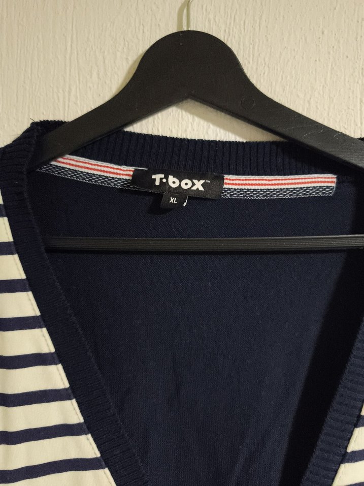 T-BOX LACİVERT ERKEK HIRKA - Görsel 2