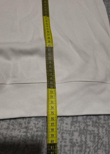 Erkek Beyaz HILFIGER Baskılı Sweatshirt - Görsel 7