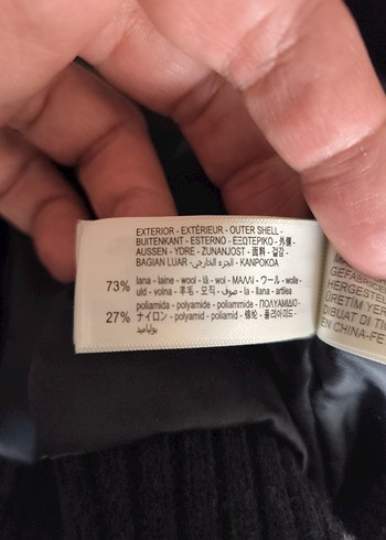 Zara yünlü Ceket - Görsel 8