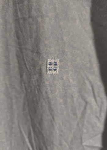 Avva mavi desenli gömlek - Görsel 6