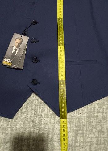 Centone kumaş yelek - Görsel 5