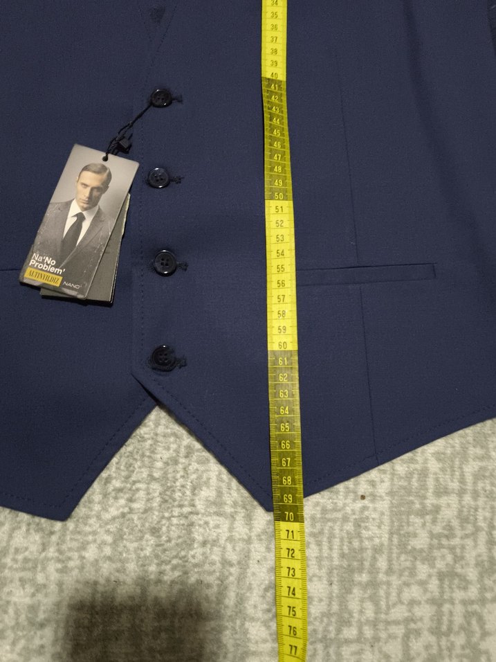 Centone kumaş yelek - Görsel 5