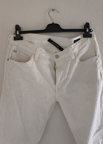 MAVİ JAKE BEYAZ JEAN - Görsel 2