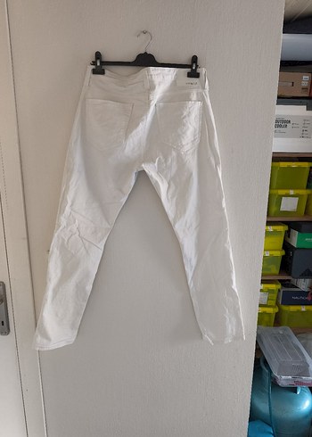 MAVİ JAKE BEYAZ JEAN - Görsel 3