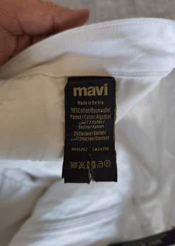 MAVİ JAKE BEYAZ JEAN - Görsel 4