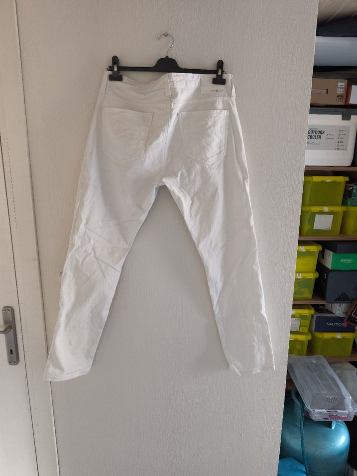 MAVİ JAKE BEYAZ JEAN - Görsel 3