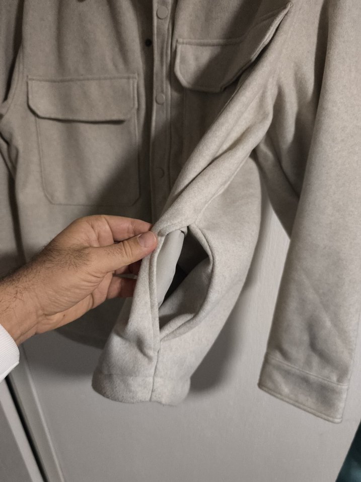 Pull & bear gömlek ceket - Görsel 3