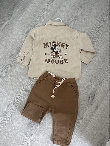 LC Waikiki erkek bebek keten takım