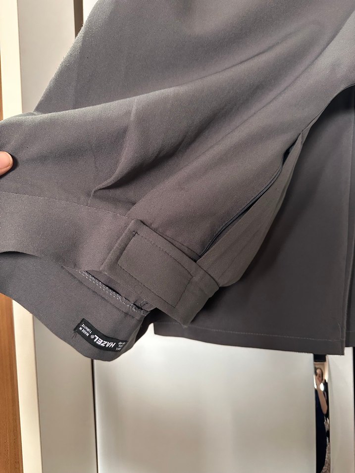 Kadın Gri  Kumaş Pantolon - Görsel 2