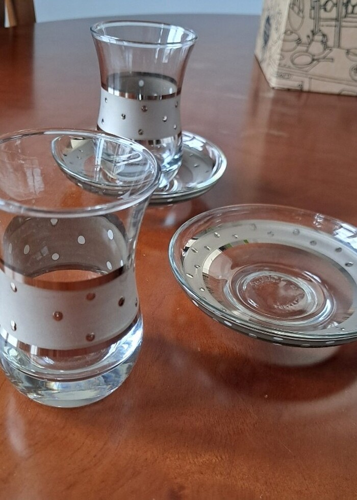 Paşabahçe çay seti - Görsel 2