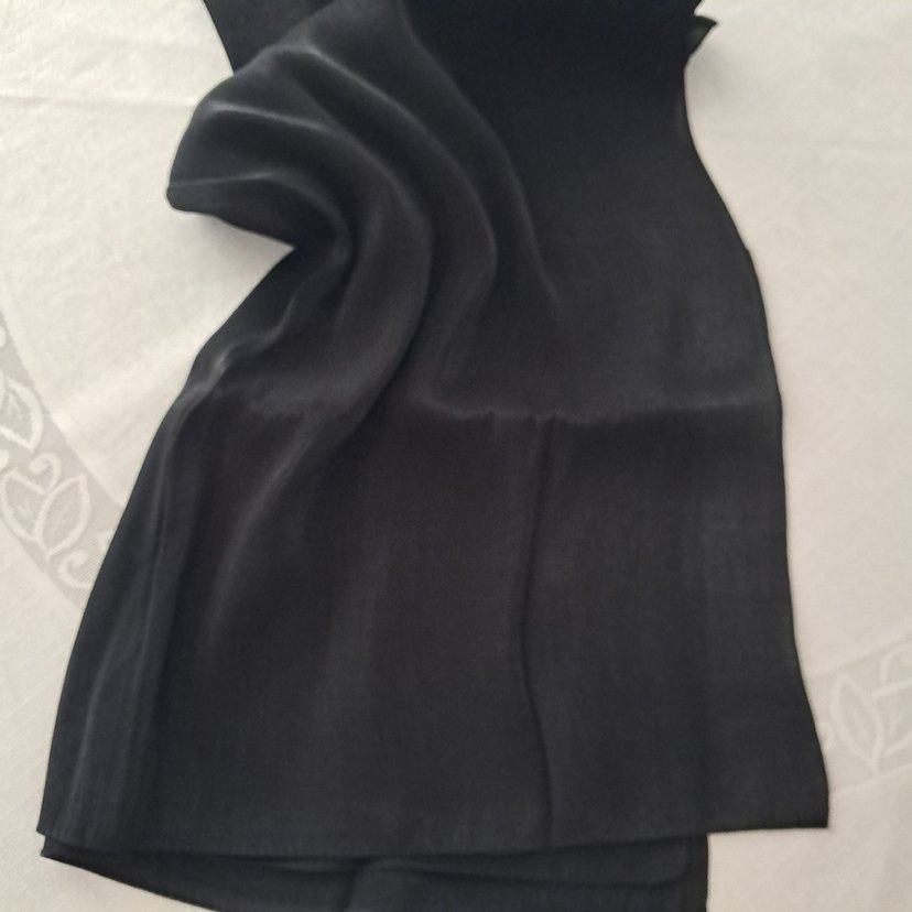 siyah abiye şal - Görsel 2