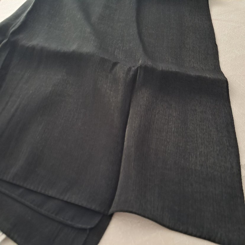 siyah abiye şal - Görsel 3