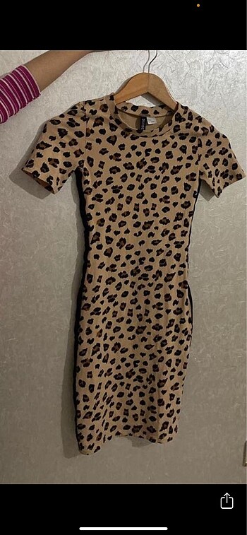 H&M H&M leopar elbise