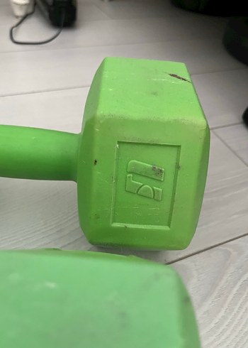 Yeşil 5 KG Dambıl Çift Set - Görsel 3