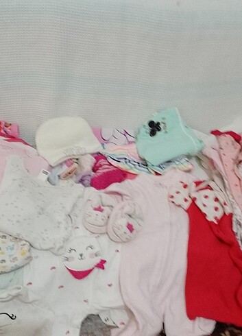 Kız bebek kıyafetleri toplu