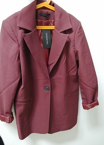 bordo blazer ceket