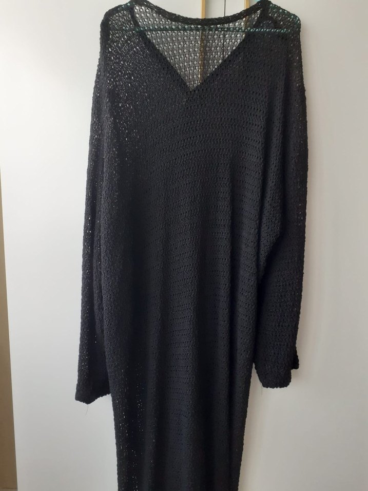 Ajurlu Siyah Hırka - Görsel 5