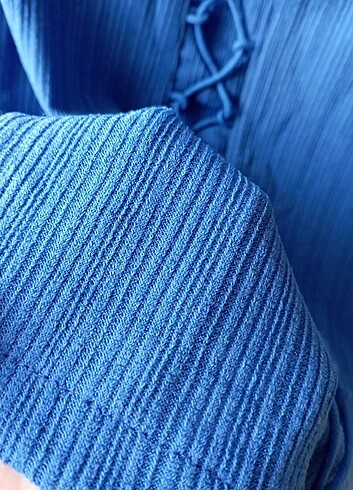 Drapeli Elbise  - Görsel 6