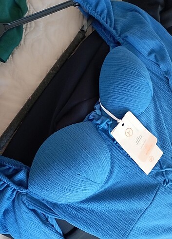 Drapeli Elbise  - Görsel 12