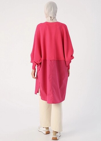 Suud Collection Fuşya Tunik